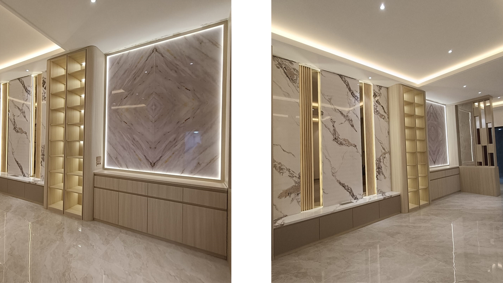 Furniture Interior - Backdrop TV & Partisi